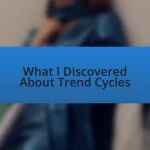 What I Discovered About Trend Cycles